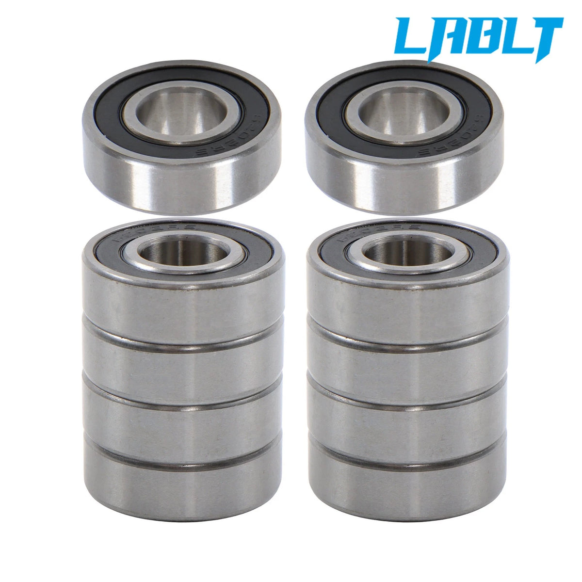 10Pcs 6202-2RS Double Rubber Seals Ball Bearing for