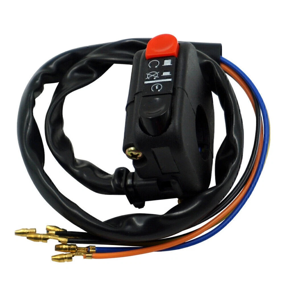 Ignition Switch for Universal Motor 7/8" Handlebar - Black