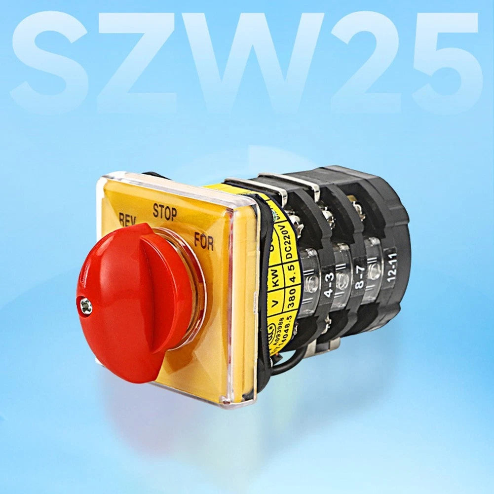 SZW25 Changeover Switch for Milling Machine (3-Position, 3-Section)