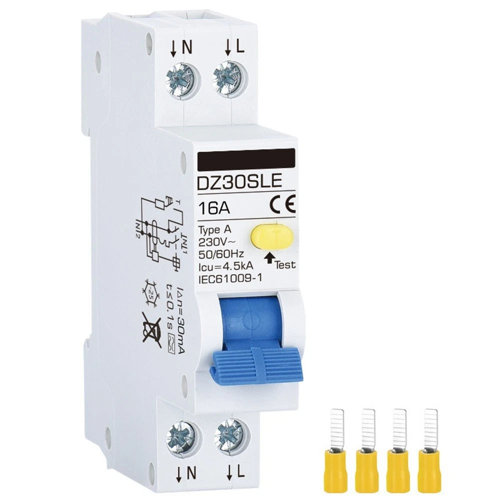 2-Pin Breaker for Easy Installation (Compact Design, Bi-Directional Connection)