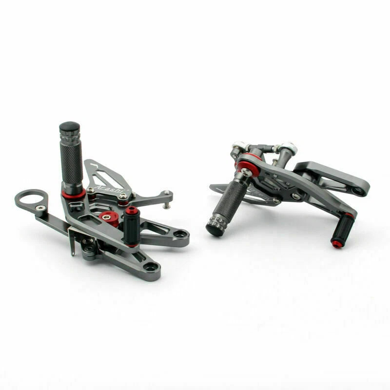 Rearsets Footpegs Pedals for BMW S 1000 RR (2010–2014) T9 Titan-color