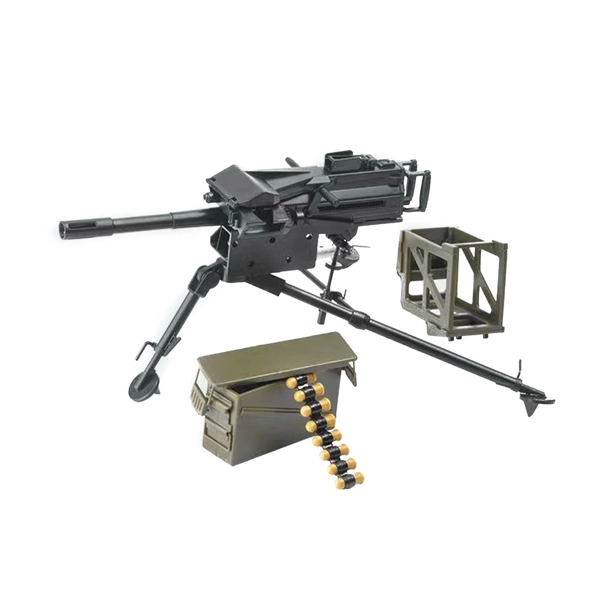 1/6 Mk19 Grenade Launcher Model Kit for Military Diorama (Unassembled)