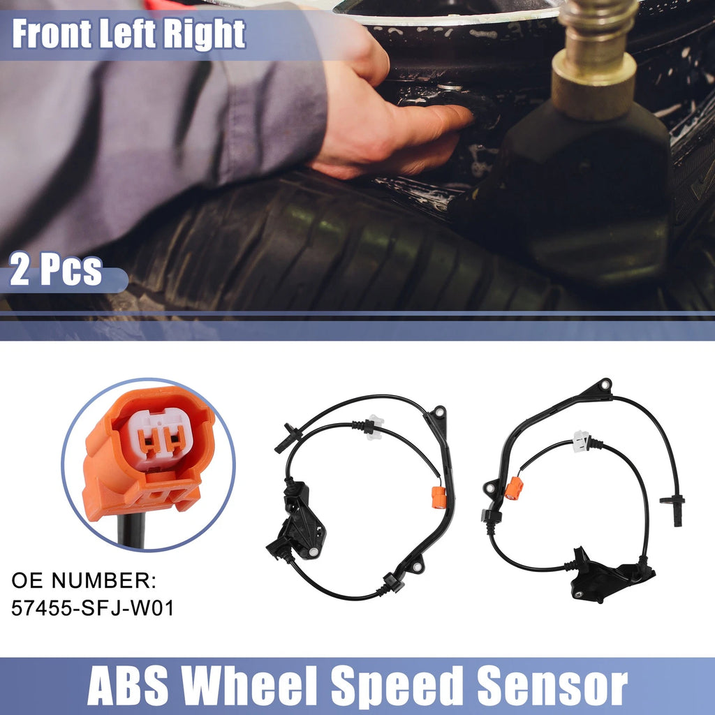 ABS Sensor Front Left Right Replacement for Honda Odyssey 3.5L (2005–2010)