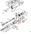 Prop Shaft Oil Seal 26-76868 for Mercruiser Marine Outdrive Bravo One Two Three