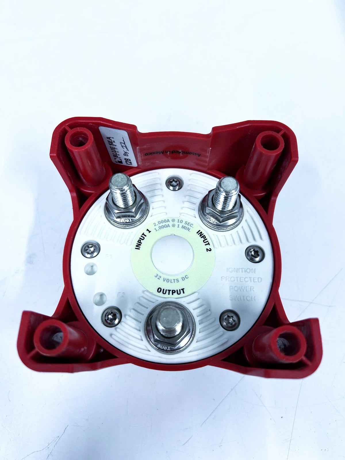 Dual Battery Stop Engine Switch 32V for Blue Sea Systems 411693