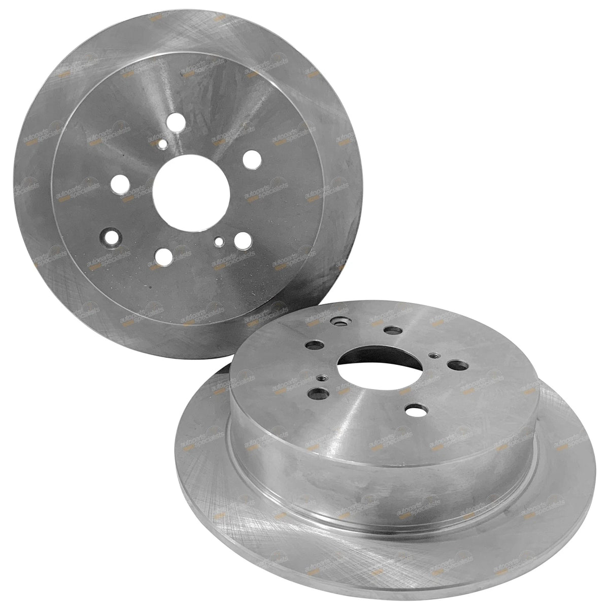 2 Rear Disc Brake Rotors for Lexus RX450h (2009–2010) 309mm 2GR-FXE