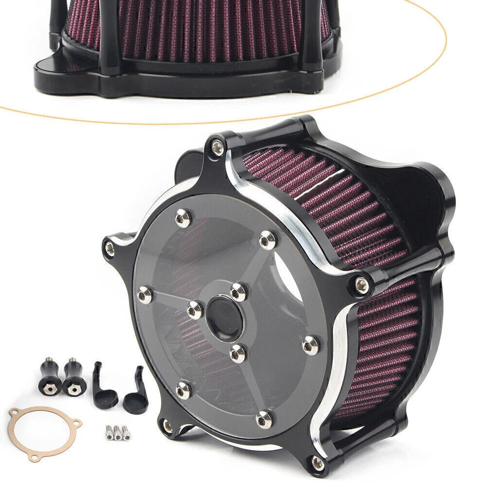 Air Cleaner Intake Filter for Harley Electra Glide FLTR FLTRX FLHX (2008–2016)