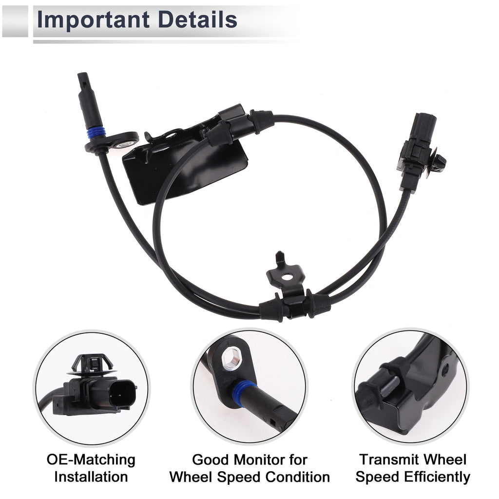 ABS Wheel Speed Sensor No. 57470SZAA01 for Honda Pilot (2003–2008)