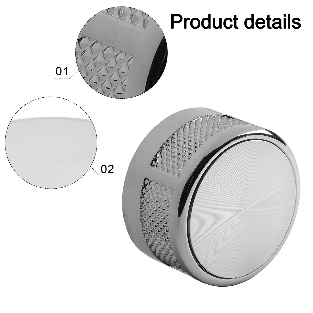 Smooth and Efficient Gear Shifting with Chrome Selector Knob for Range Rover