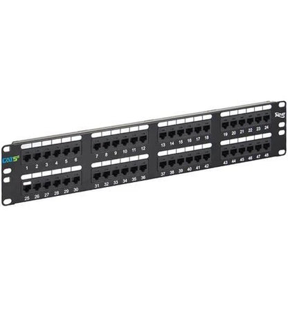 Patch Panel 48pt for ICC ICMPP0485E (Cat5e, 2RMS)