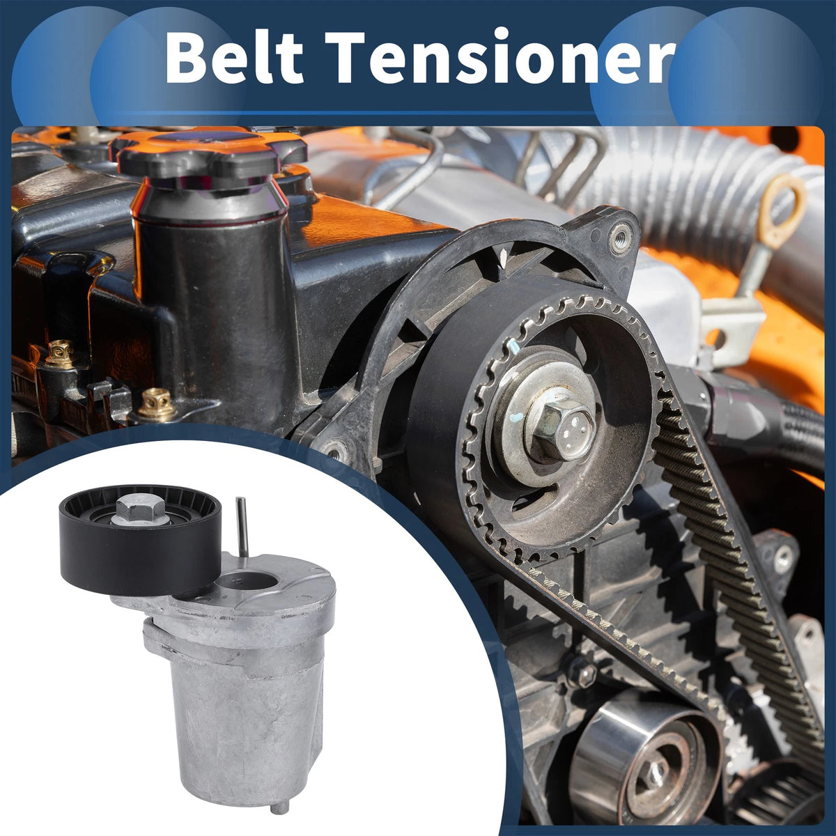 Belt Tensioner Replacement for BMW 5 Series E60 520d 2005–2009