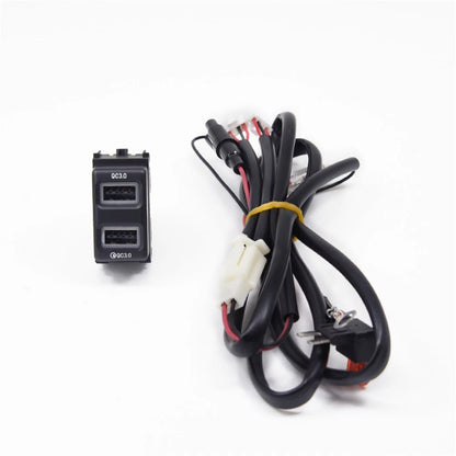18W Dual USB Car Charger QC3.0 for Nissan Pathfinder (2005–2010)