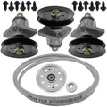 Deck Spindle with Pulley and Belt Replacement for MTD 46 inch (2000–2018)
