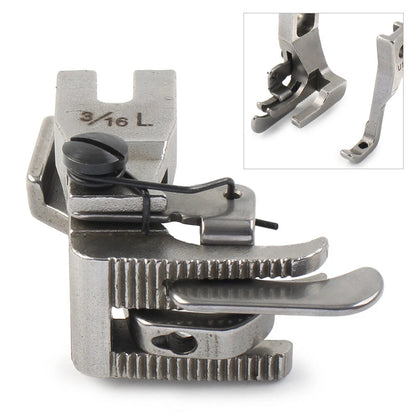 1 Set Silver Left Walking Feet With Guide Fit For CONSEW 205RB