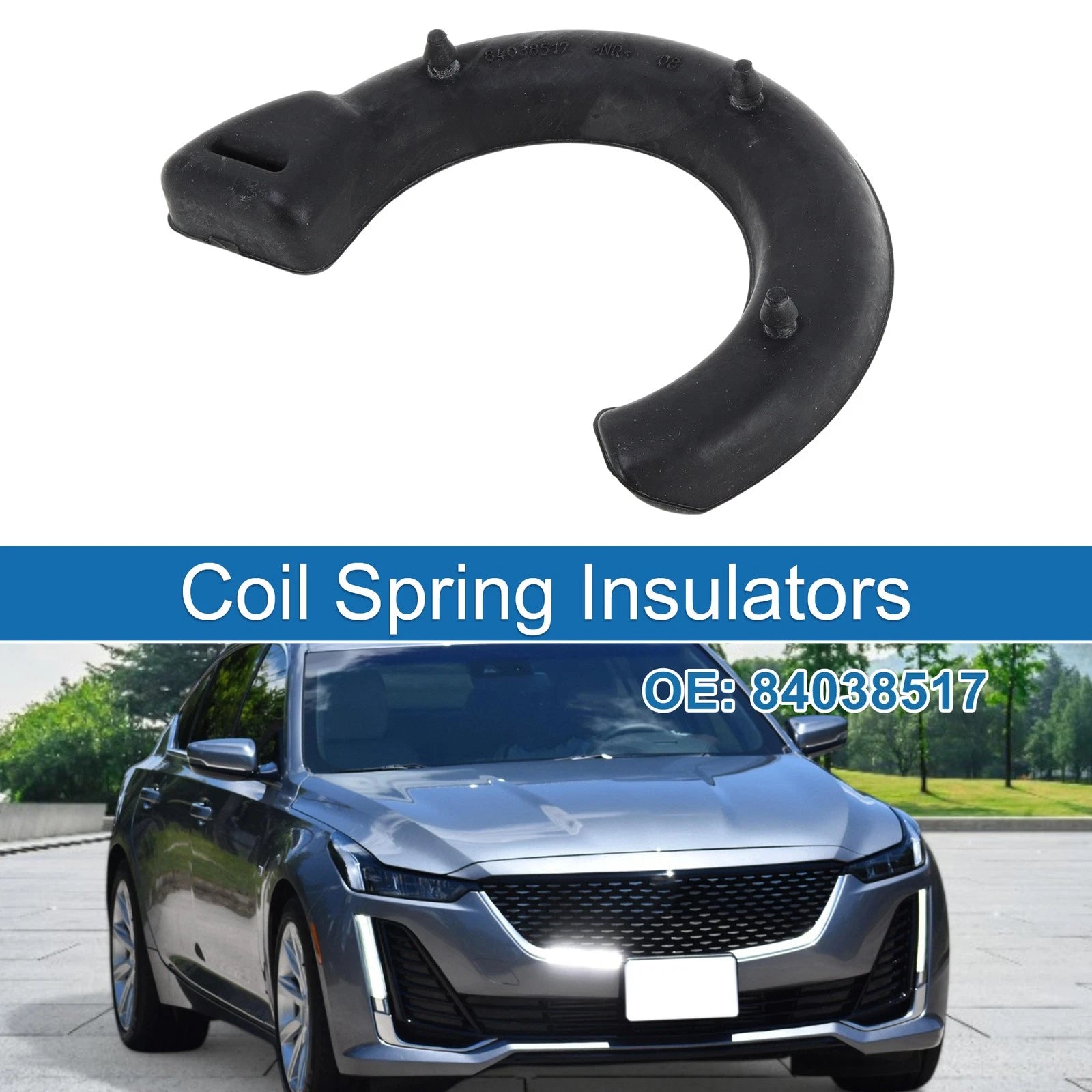 Lower Coil Spring Insulator Rubber Replacement for Cadillac CT5 (2020–2024)