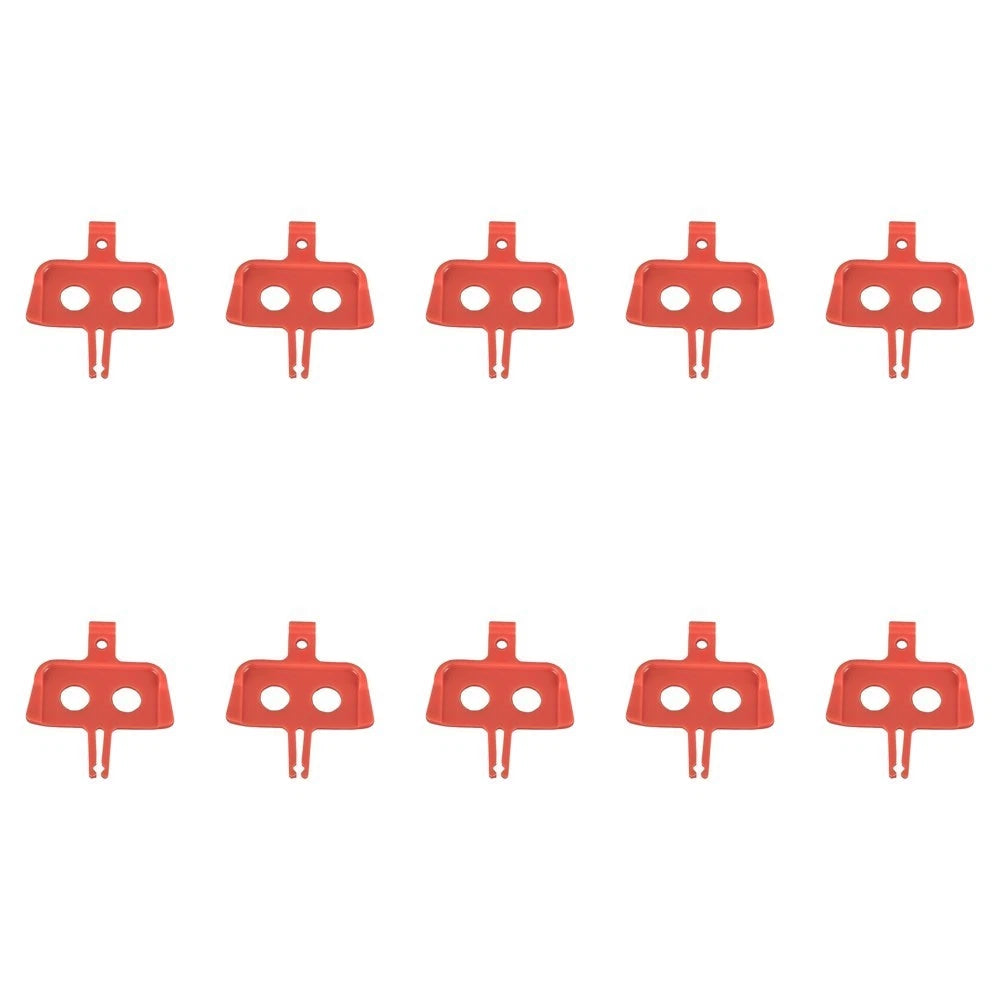10X Hydraulic Disc Brake Pad Protectors for Bikes (4.52cm x 4cm x 0.155cm)