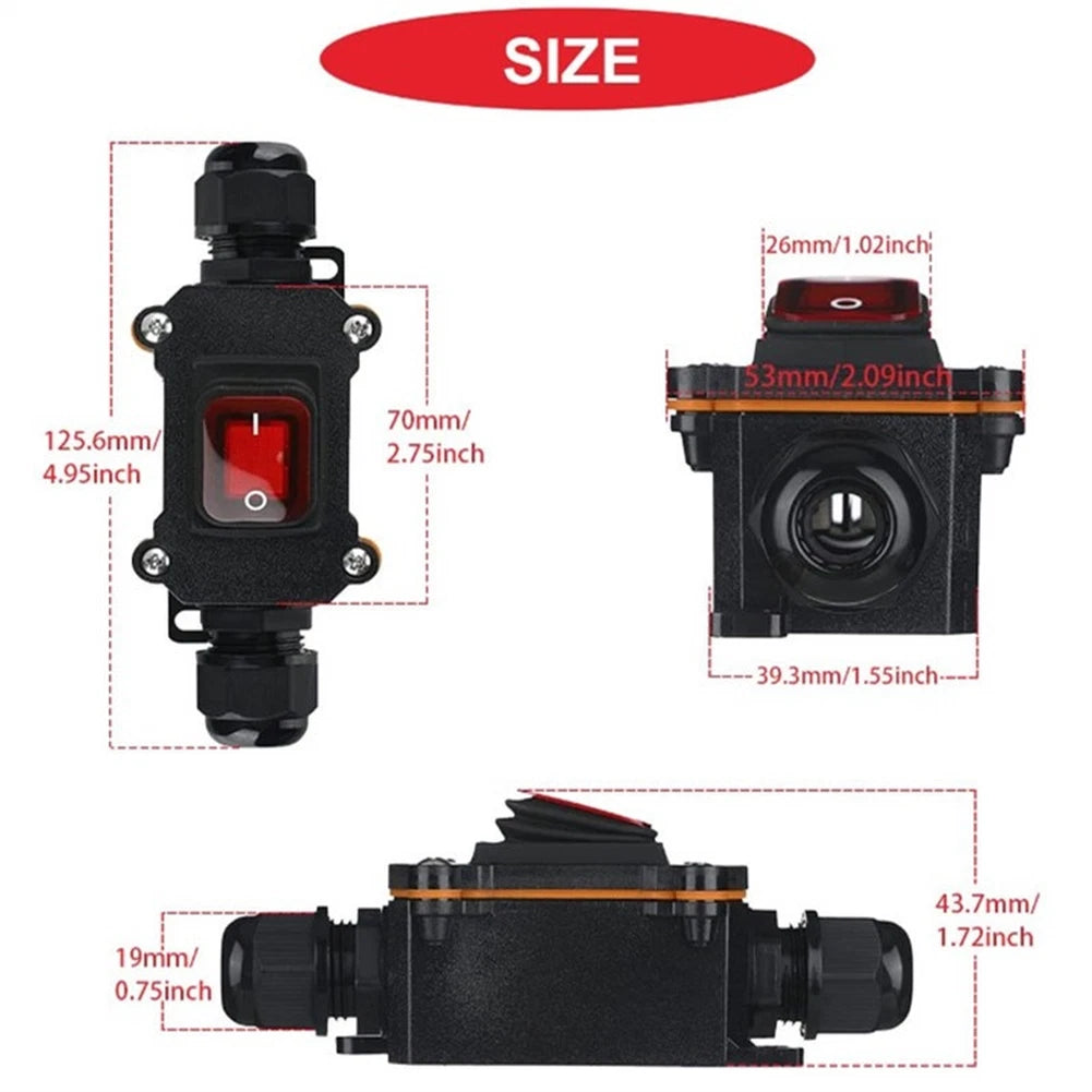 24V Battery Switch for Marine Applications (IP65 Waterproof)