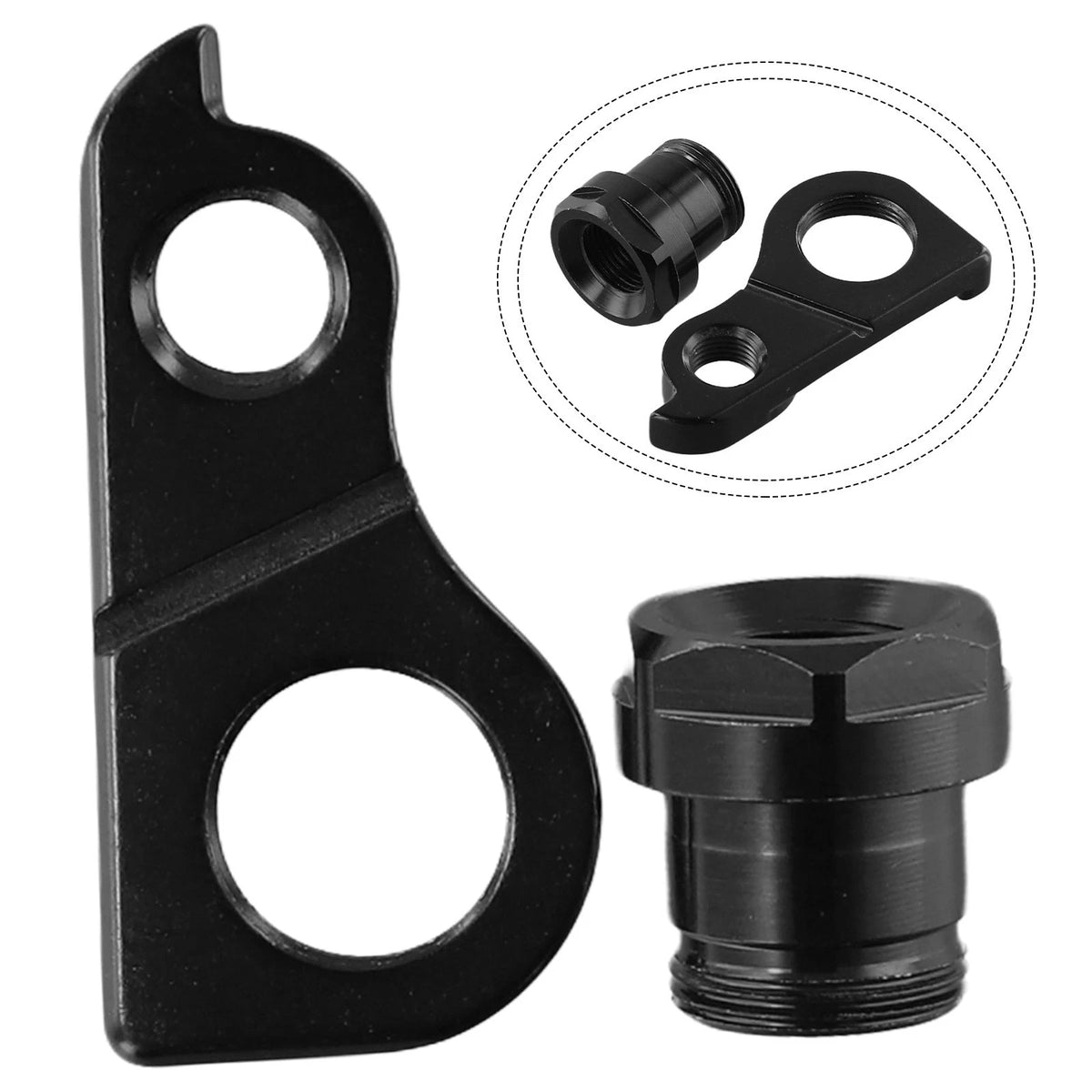 Functional Bicycle Tail Hook Frame Hook Mech Derailleur for Mountain Road Car