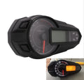 Waterproof LCD Speedometer Tachometer Odometer 12000 RPH for 12V Motorcycle ATV