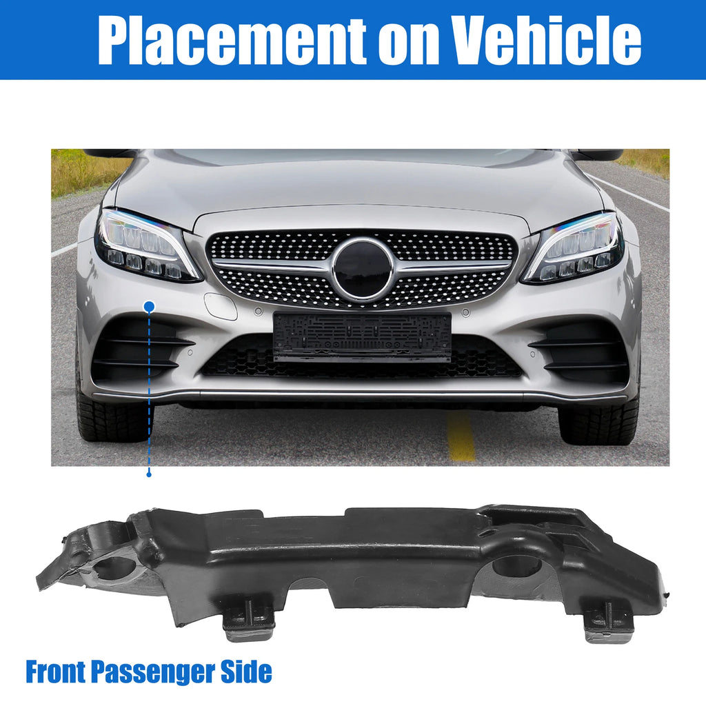 Front Left Upper Bumper Cover Inner Support Bracket for Mercedes C43 (2017–2020)