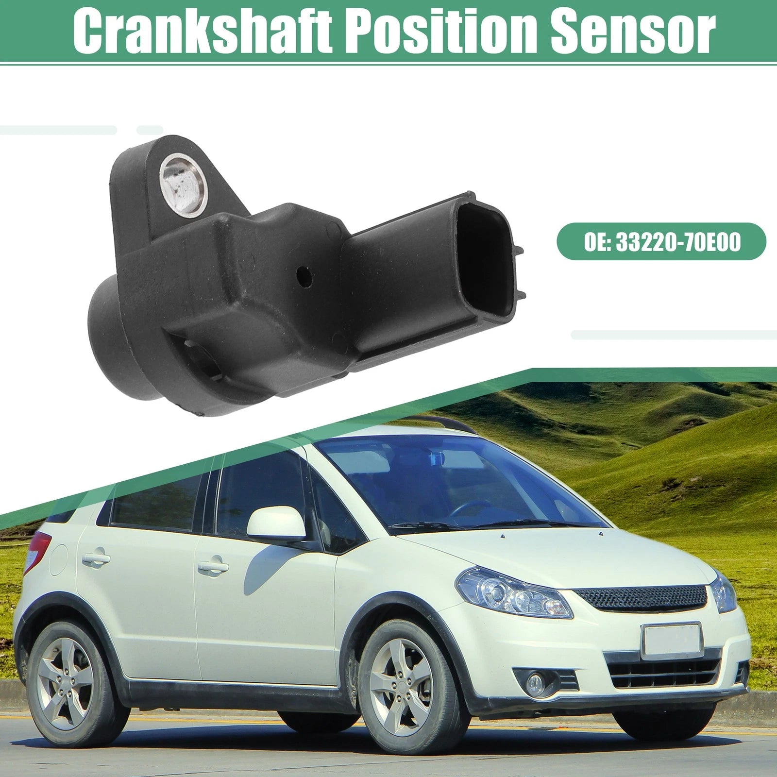 Crankshaft Position Sensor 33220-70E00 for Suzuki Swift (2004–2010)
