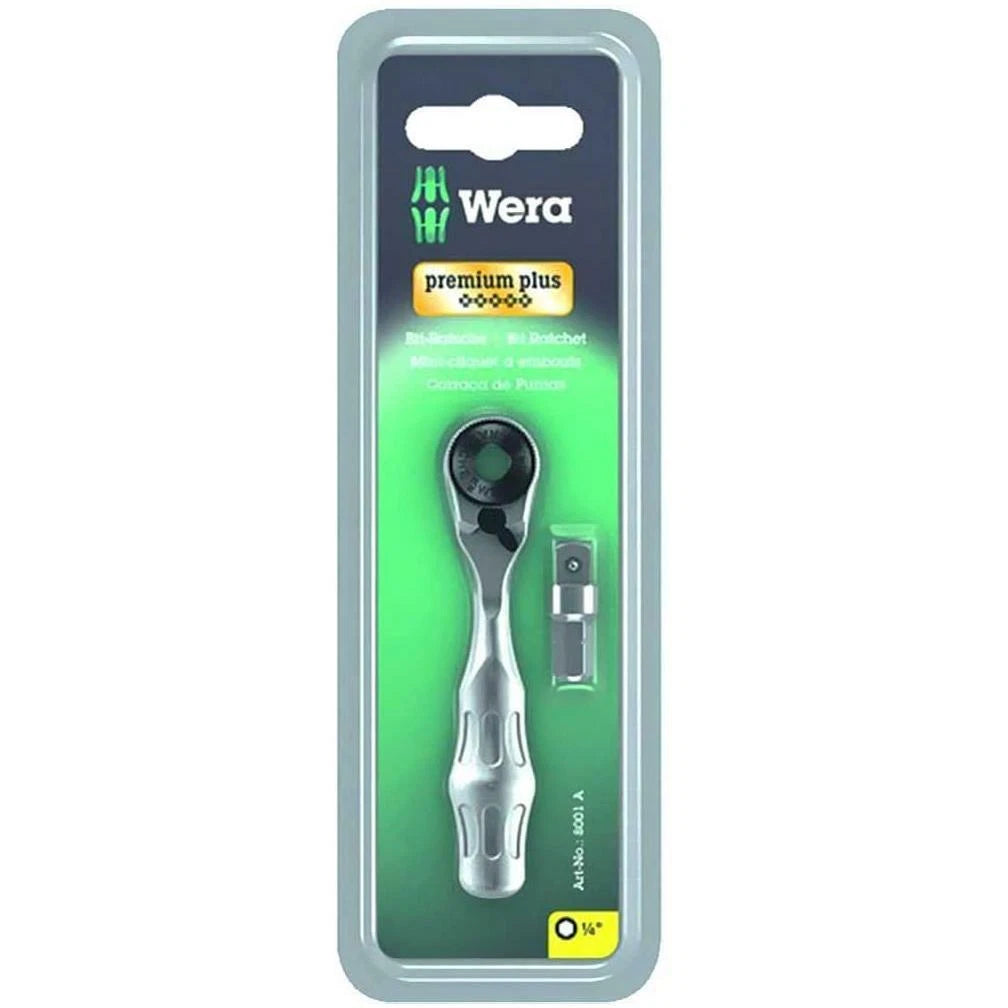 1/4" Square Drive Bit Ratchet 60 Teeth for Wera 8001 A