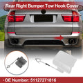 Tow Hook Cover Cap Replacement for BMW X5 E70 2011–2013 White