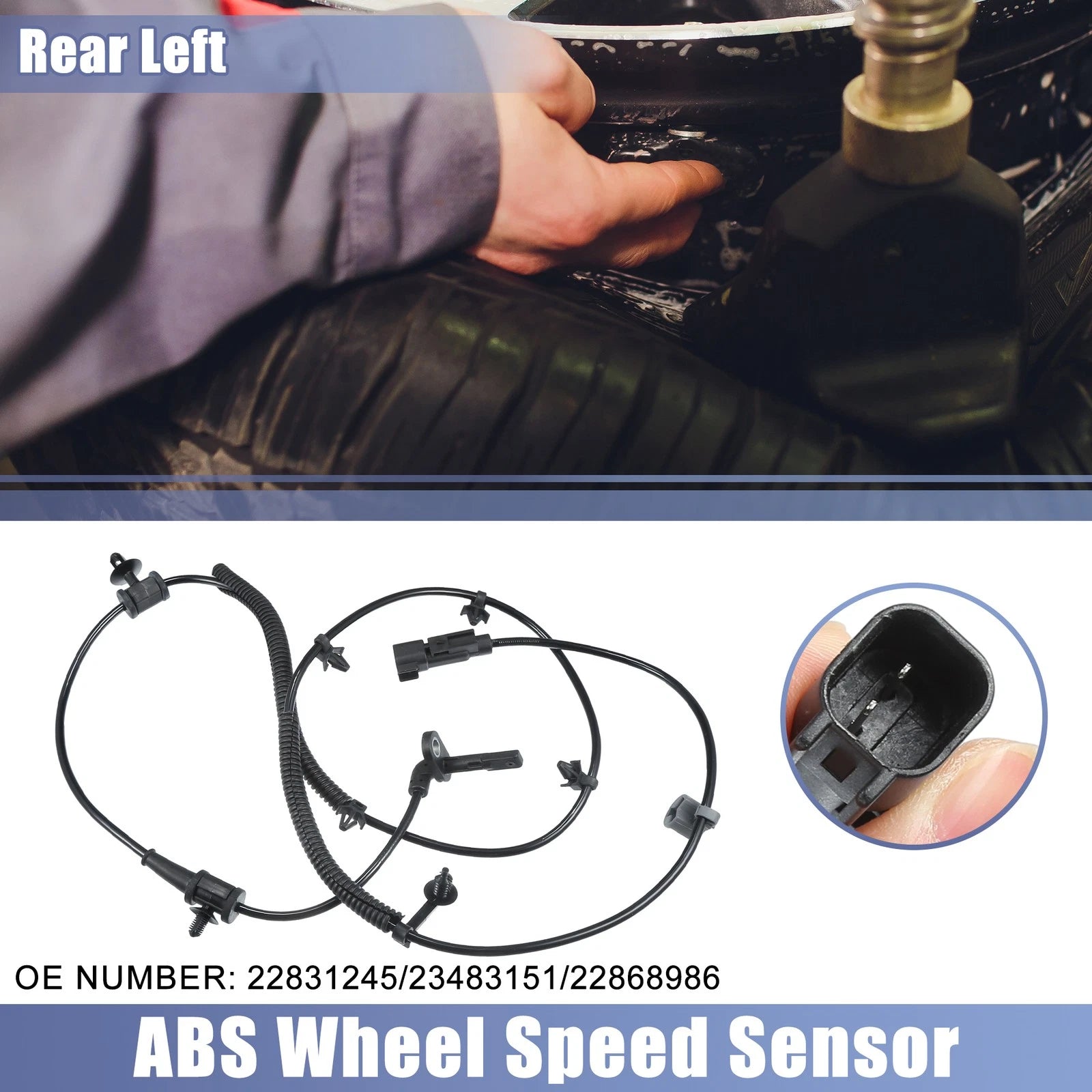 Rear Left ABS Sensor Replacement for Buick LaCrosse (2014–2016)
