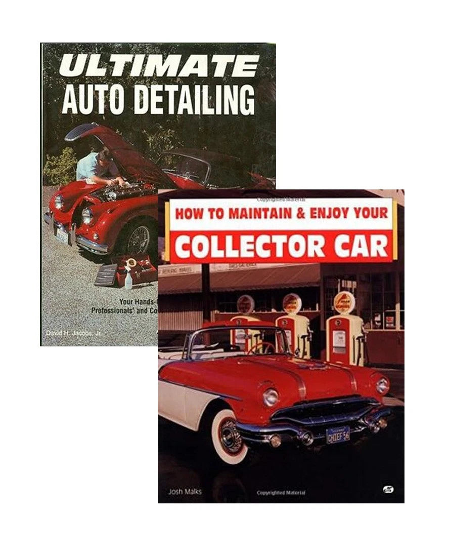 2 Book Set: Ultimate Auto Detailing & Collector Car Maintenance