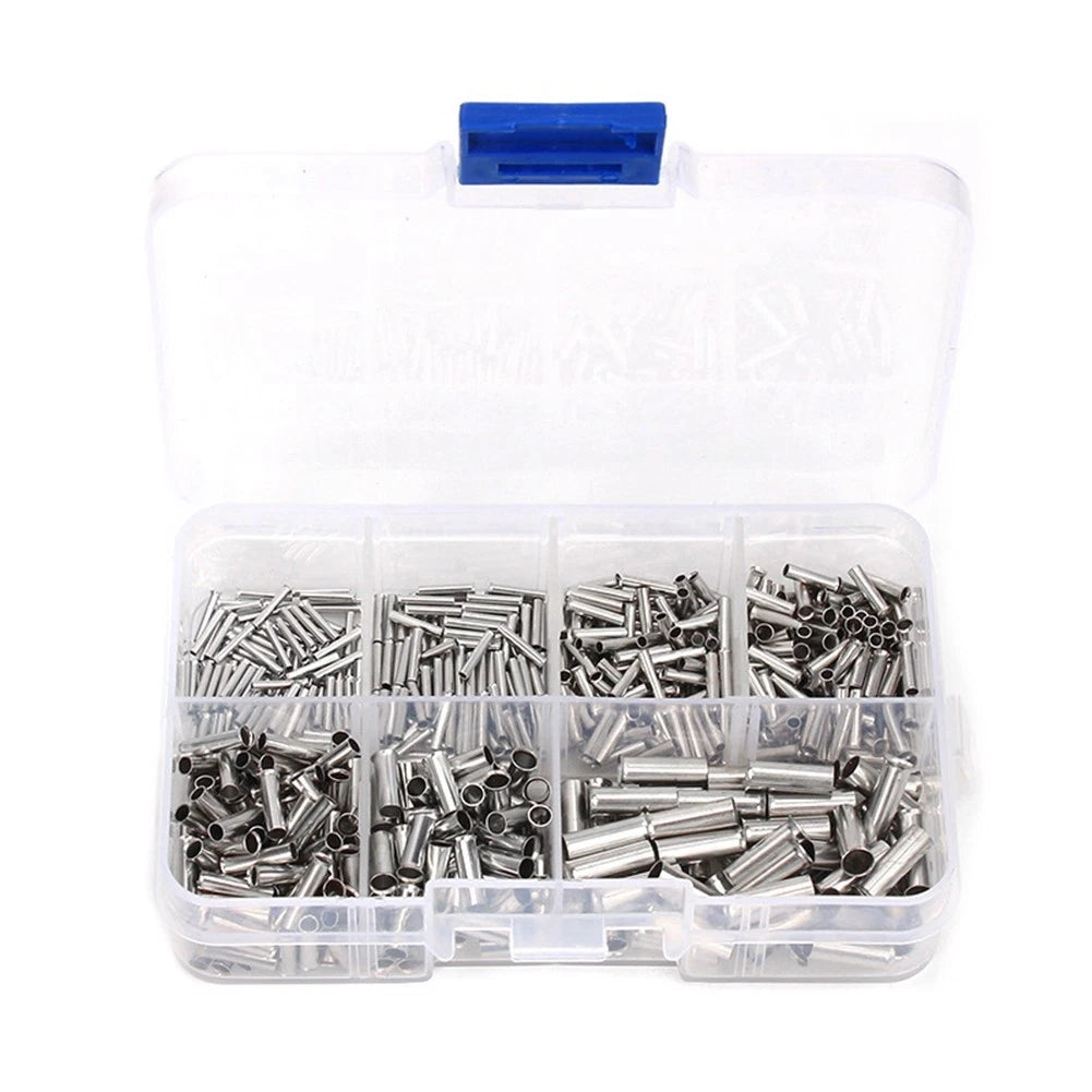700pcs Copper Crimp Fitting Ferrules Set for Electrical Connections