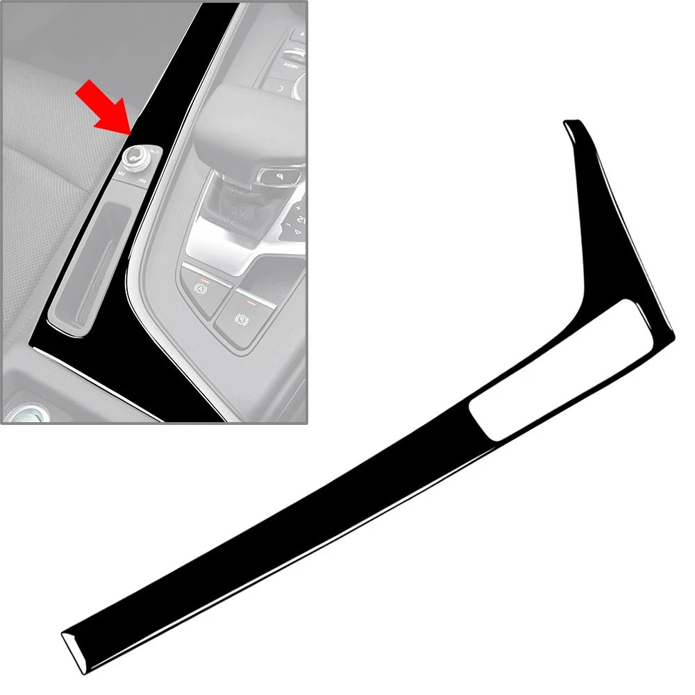 Gear Shift Control Panel Side Cover Trim for Audi B9 S4 RS4 A5 S5 (2017–2023)