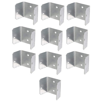 10 Pack Flexible Fence Panel Clips for Various Projects