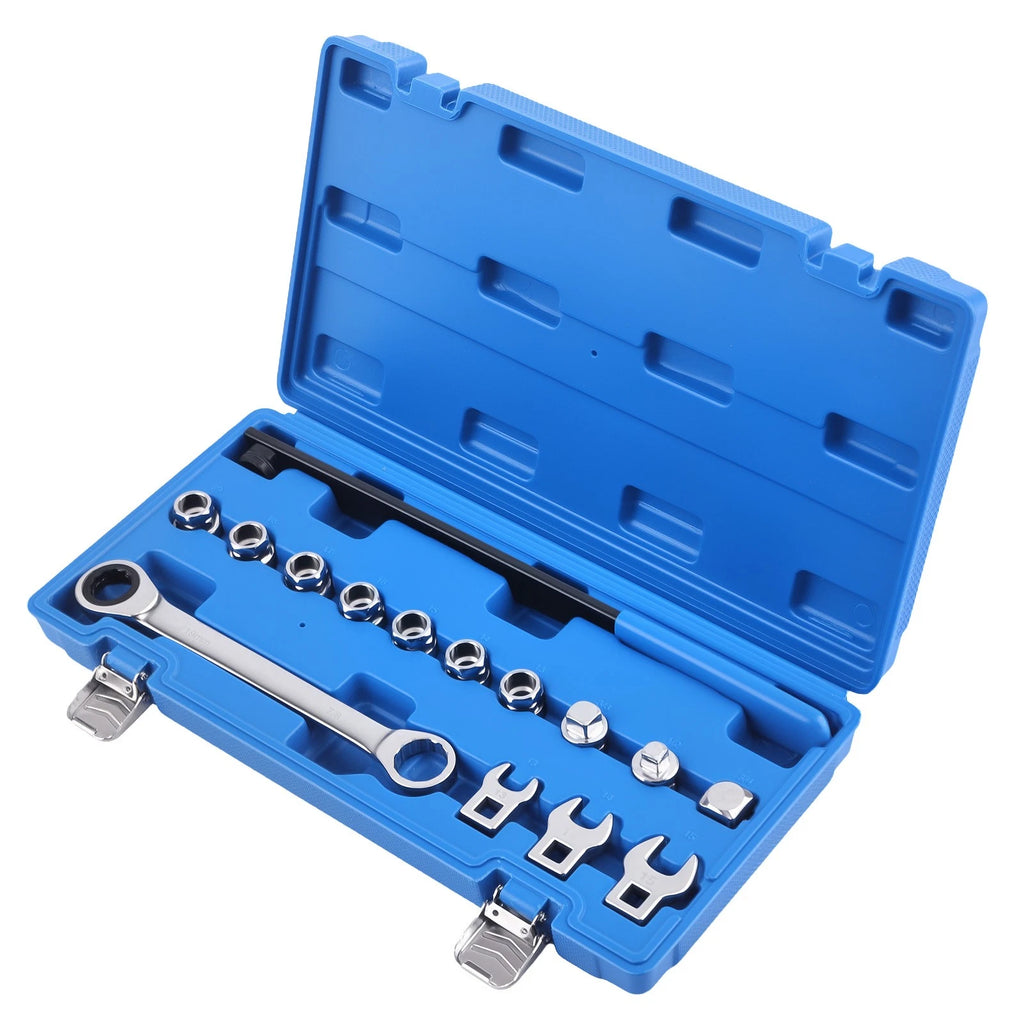 15pcs Universal Serpentine Belt Tool Set for Various Makes and Models