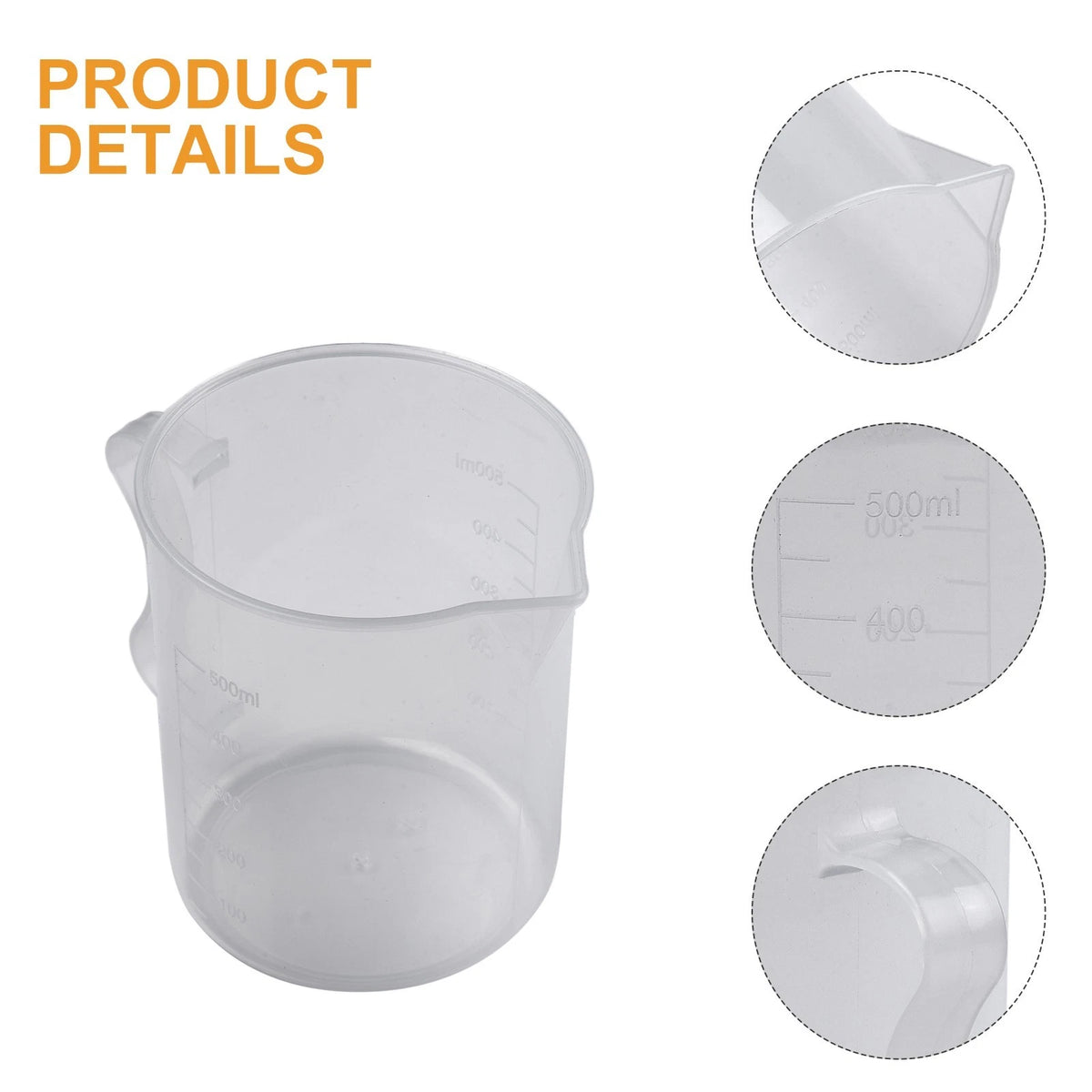 Measuring Jug Set of 4 (1000ml, 2000ml, 250ml, 500ml)