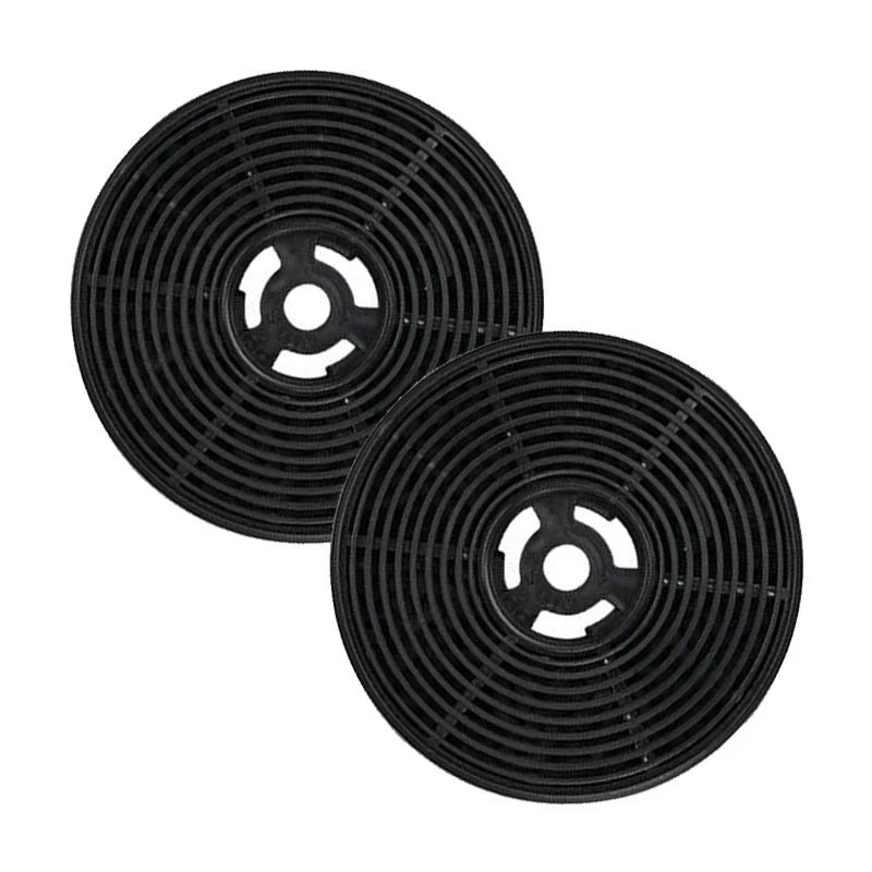 Activated Carbon Filters Pack of 2 for Kitchen Range Hood (108mm x 24mm)