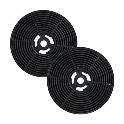Activated Carbon Filters Pack of 2 for Kitchen Range Hood (108mm x 24mm)