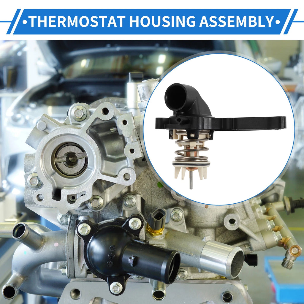 Engine Coolant Thermostat Housing Assembly for Audi A6 Quattro (2009–2014)