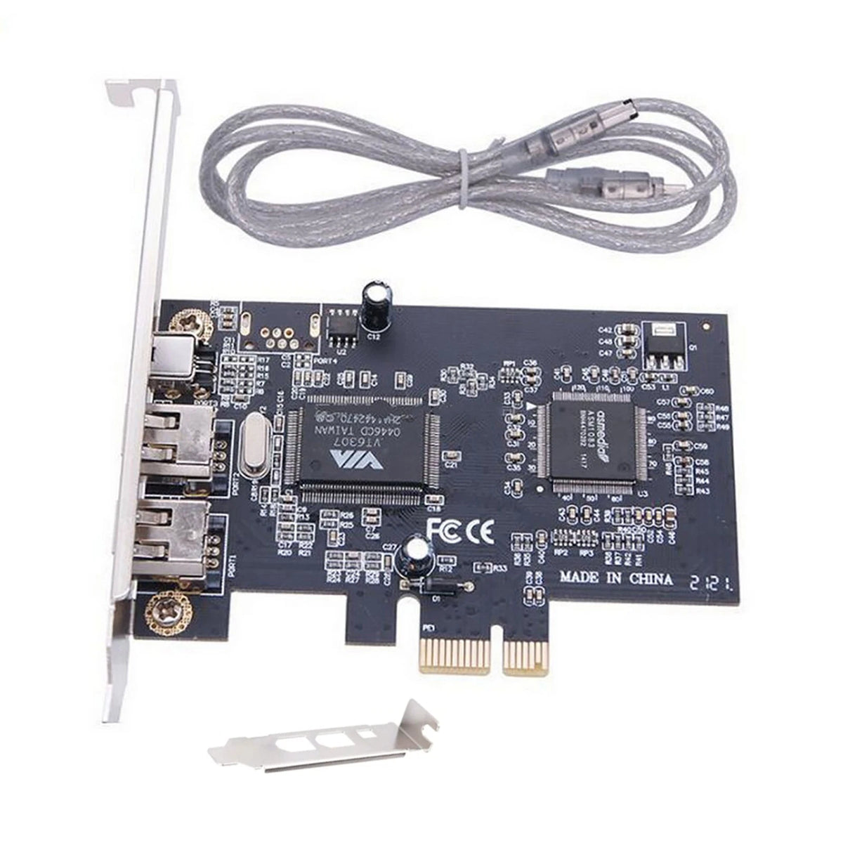 3 Ports Firewire Expansion Card for PC (1394A)