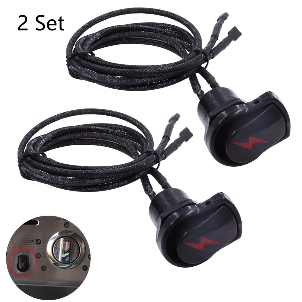 2X Electronic Ignition Button Switch for Char-Broil Surefire BBQ