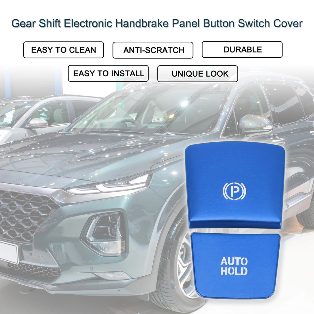 Gear Shift Handbrake Button Switch Cover for Hyundai Santa Fe (2019–2021)
