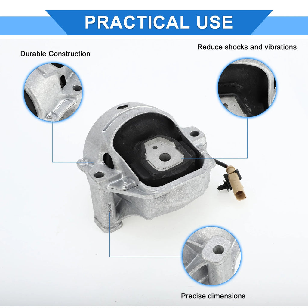 Engine Motor Mount Replacement for Audi A4 B8 2.0L (2009–2021)