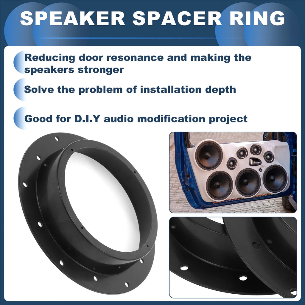 Tweeter Speaker Spacer Ring Adapter Replacement for Volkswagen Transporter T5 (2003–2015)