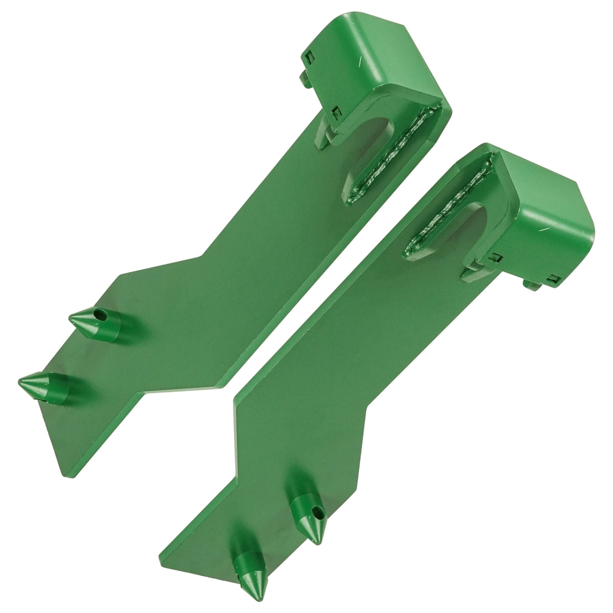 Weld On Mounting Brackets Replacement for John Deere H120 D120 200X 200CX (2012–2012)