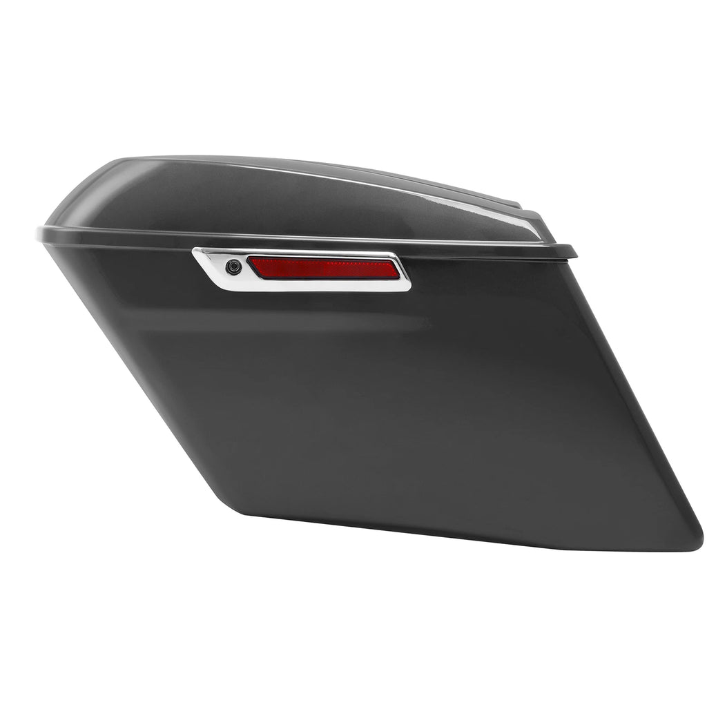 4" Stretched Hard Saddlebags for Harley Touring Electra Glide (2014–2023)