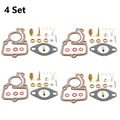 4X Carburetor Kit for Farmall Cub Tractor (251234R94, 364579R91, 355712R91)