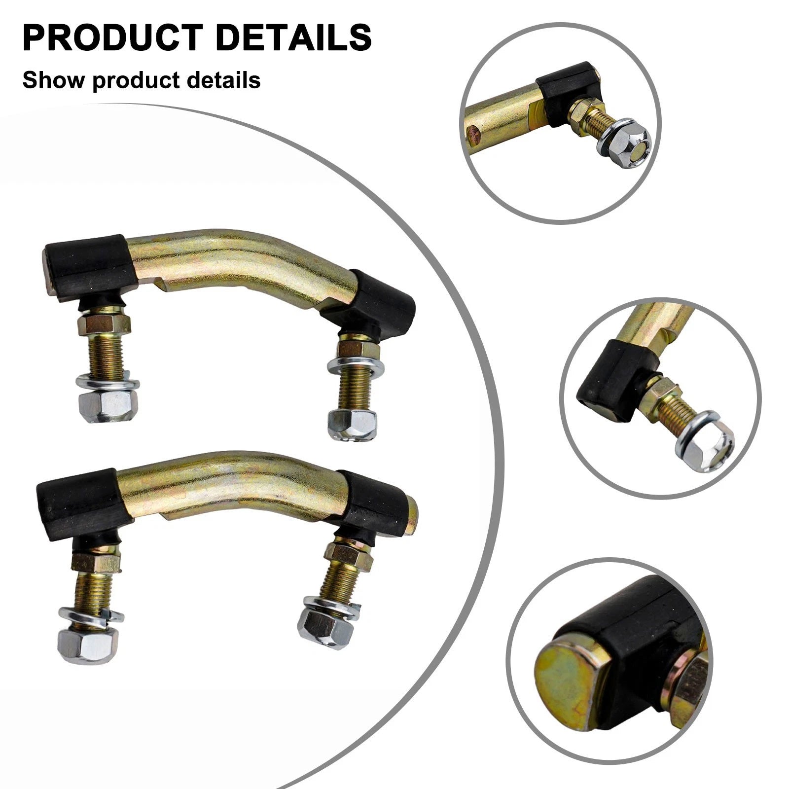Tie Rod Kit for Lawn Mowers (Direct Replacement)