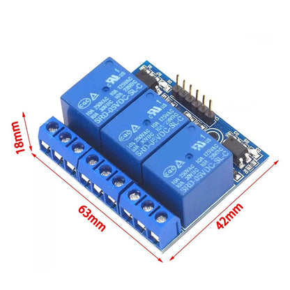 5V 3 Channel Relay Module for Arduino (Electronic Automation)