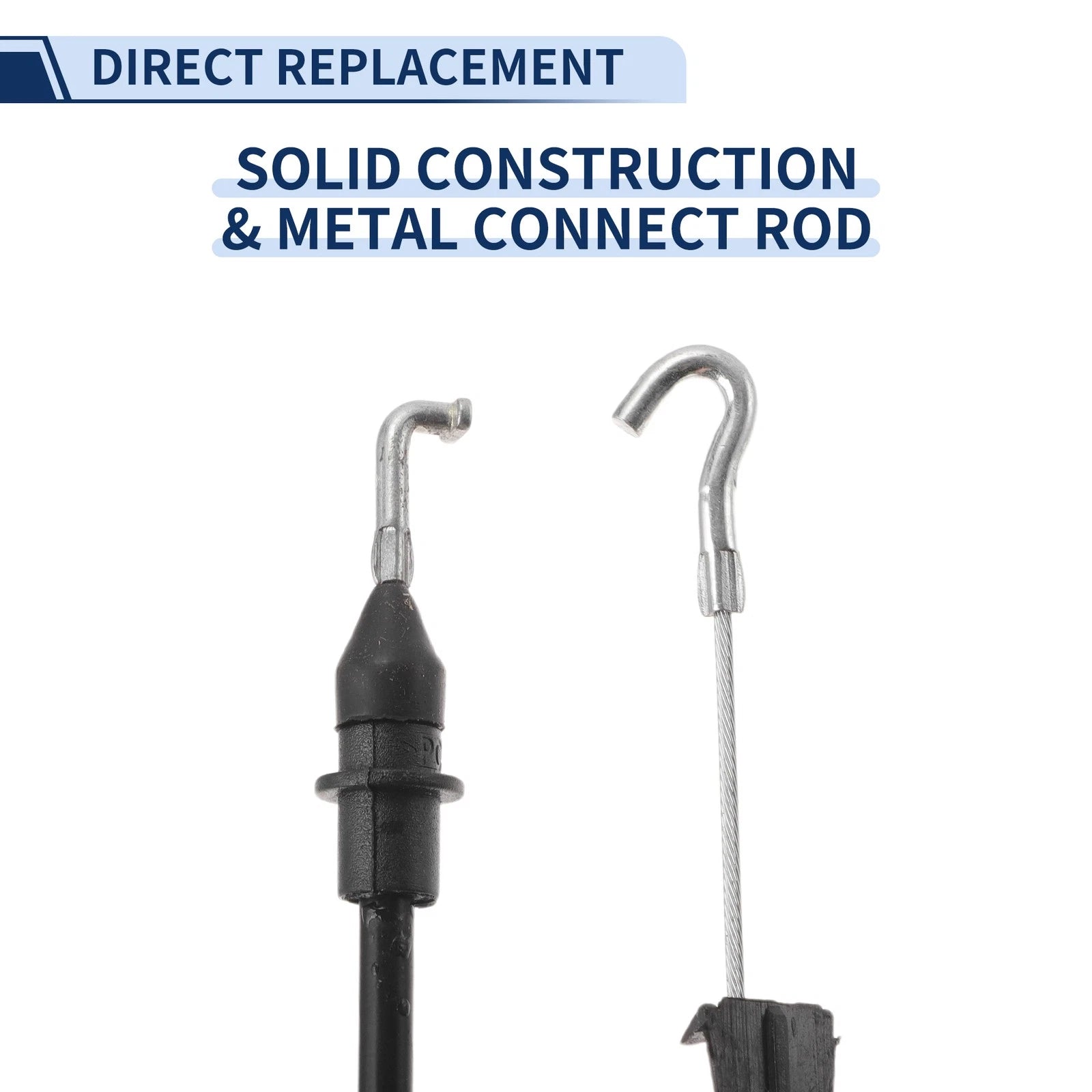 Door Latch Cable Replacement Front Left for Volkswagen Jetta (2010–2018)