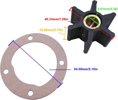 Marine Engine Cooling Sea Water Pump Impeller for Ekstroem K 2AS Engine