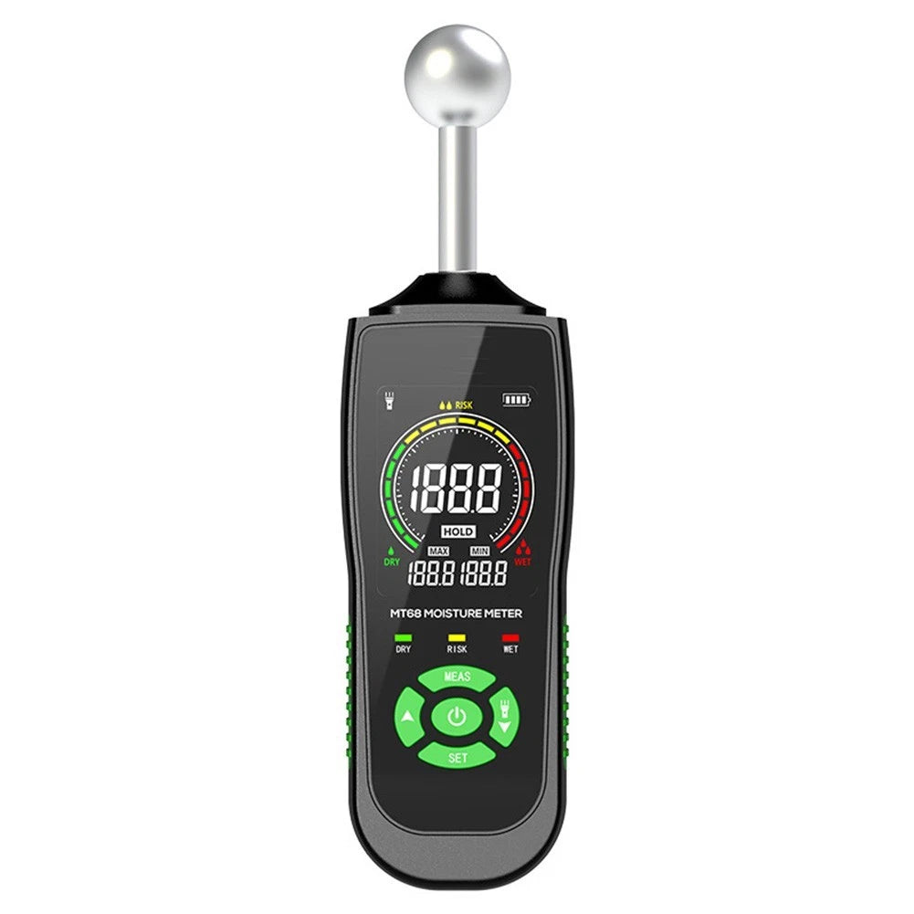 Moisture Meter for Wood Wall Floor Tiles Gypsum Board Sensor